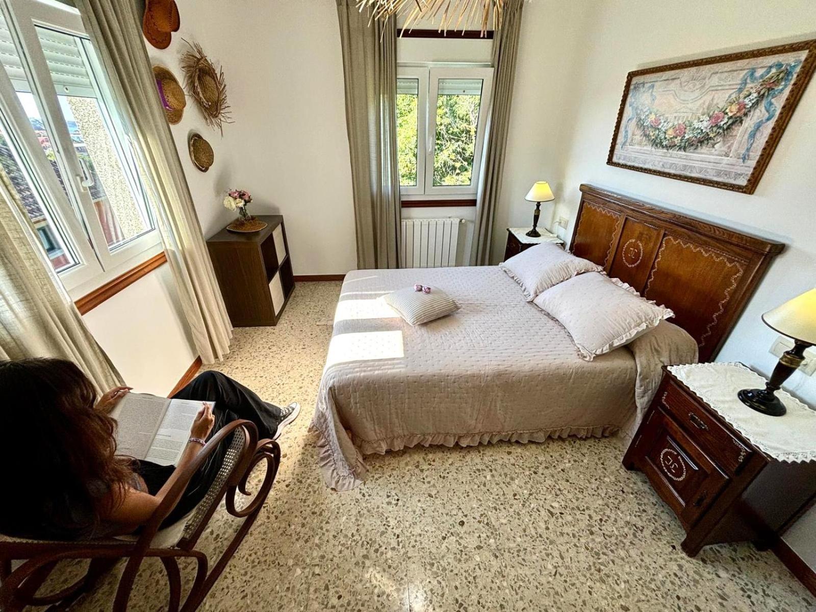 バイヨーナHolibai, Casa Caeiro ,Un Hogar Lejos De Casa, Sabaris, Galiciaアパートメント エクステリア 写真